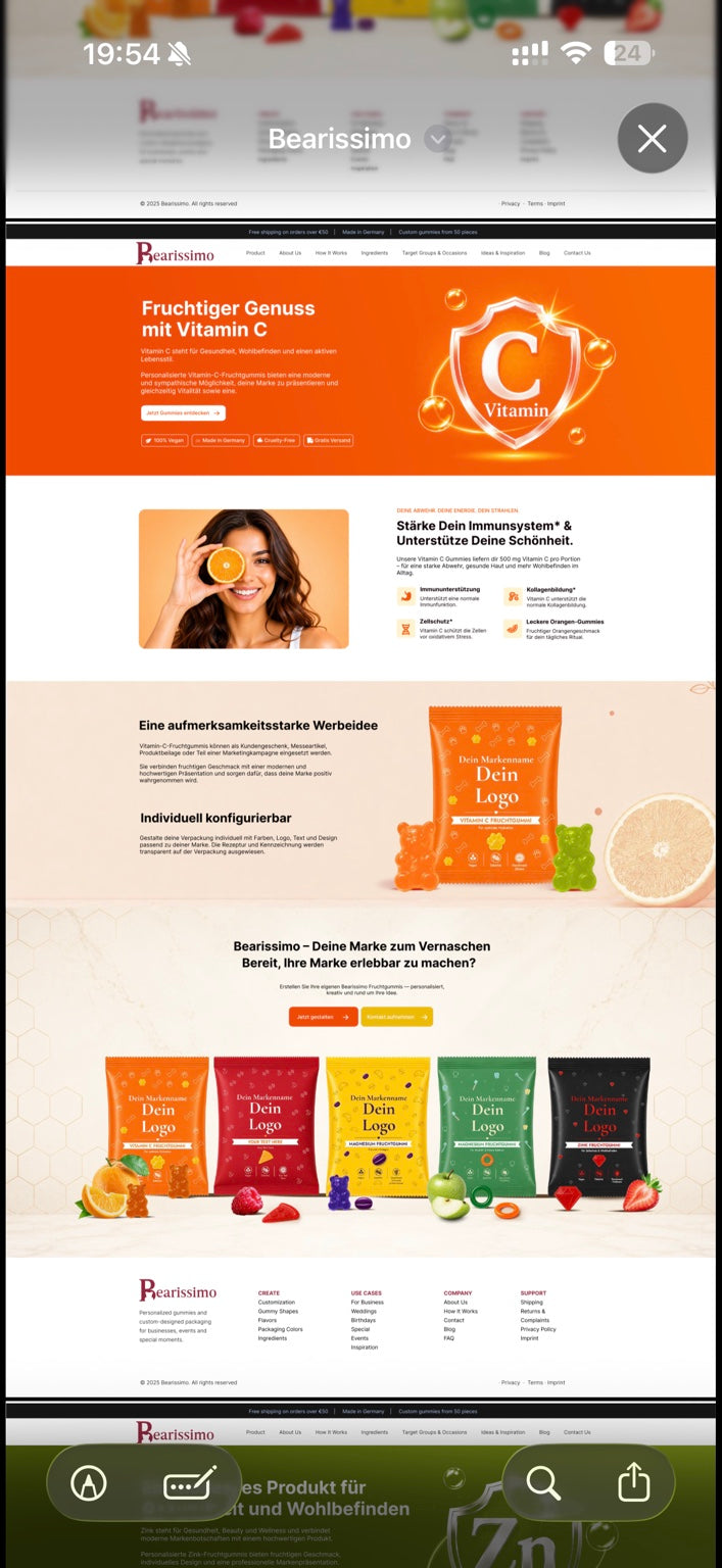 Original-Verpackungsbeispiel vitamin-c